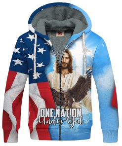 GOD TTGO108 Premium Heavy Fleece Zip Hoodie GOD TTGO108 Premium Heavy Fleece Zip Hoodie