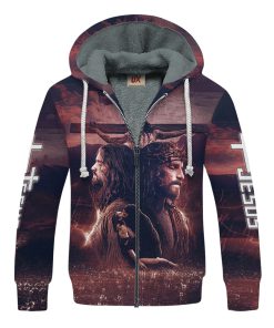 GOD NVGO95 Premium Heavy Fleece Zip Hoodie GOD NVGO95 Premium Heavy Fleece Zip Hoodie