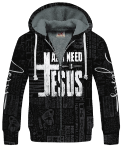 GOD MTGO296 Premium Heavy Fleece Zip Hoodie GOD MTGO296 Premium Heavy Fleece Zip Hoodie