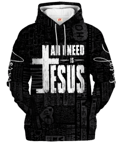Christian Premium Microfleece Hoodie | Faith-Inspired Apparel MTGO296
