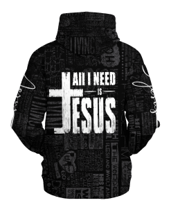 Christian Premium Microfleece Hoodie | Faith-Inspired Apparel MTGO296