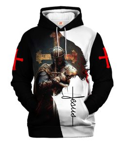 Christian Premium Microfleece Hoodie | Faith-Inspired Apparel NVGO109