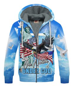 GOD NVGO111 Premium Heavy Fleece Zip Hoodie GOD NVGO111 Premium Heavy Fleece Zip Hoodie