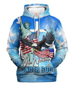 Christian Premium Microfleece Hoodie | Faith-Inspired Apparel NVGO111