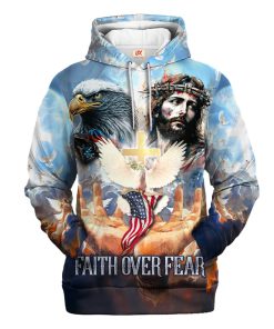 Christian Premium Microfleece Hoodie | Faith-Inspired Apparel NVGO112