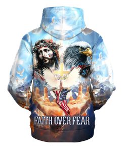 Christian Premium Microfleece Hoodie | Faith-Inspired Apparel NVGO112