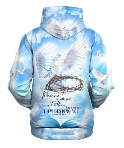 Premium Microfleece Zipper Hoodie – Christian Faith Apparel | GOD NVGO113