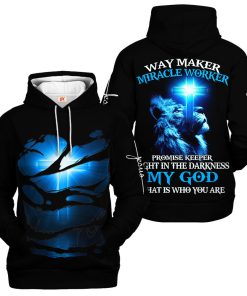 Christian Premium Microfleece Hoodie | Faith-Inspired Apparel NVGO121