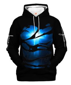 Christian Premium Microfleece Hoodie | Faith-Inspired Apparel NVGO121