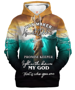Christian Premium Microfleece Hoodie | Faith-Inspired Apparel LTGO282