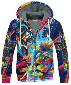 GOD HBLTGO73 Premium Heavy Fleece Zip Hoodie GOD HBLTGO73 Premium Heavy Fleece Zip Hoodie