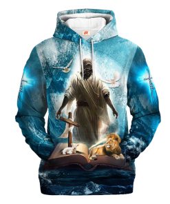 Christian Premium Microfleece Hoodie | Faith-Inspired Apparel NVGO122