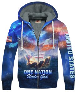 GOD HBLTGO77 Premium Heavy Fleece Zip Hoodie GOD HBLTGO77 Premium Heavy Fleece Zip Hoodie