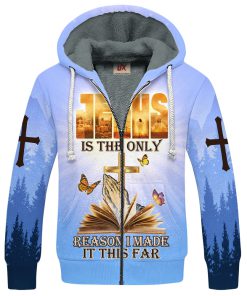 GOD HBLTGO85 Premium Heavy Fleece Zip Hoodie GOD HBLTGO85 Premium Heavy Fleece Zip Hoodie