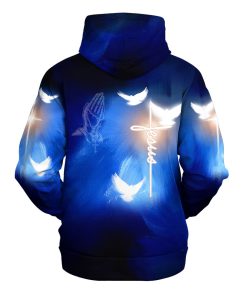 Christian Premium Microfleece Hoodie | Faith-Inspired Apparel NVGO126