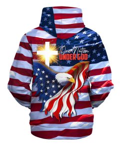 Christian Premium Microfleece Hoodie | Faith-Inspired Apparel NVGO127