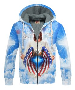 GOD NVGO130 Premium Heavy Fleece Zip Hoodie GOD NVGO130 Premium Heavy Fleece Zip Hoodie