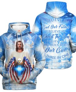 Christian Premium Microfleece Hoodie | Faith-Inspired Apparel NVGO130