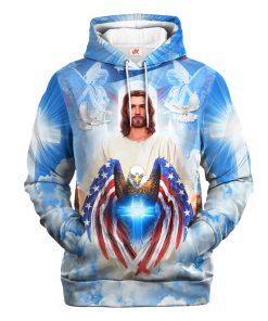 Christian Premium Microfleece Hoodie | Faith-Inspired Apparel NVGO130