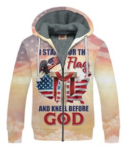 GOD NVGO132 Premium Heavy Fleece Zip Hoodie GOD NVGO132 Premium Heavy Fleece Zip Hoodie
