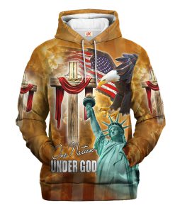 Christian Premium Microfleece Hoodie | Faith-Inspired Apparel NVGO136