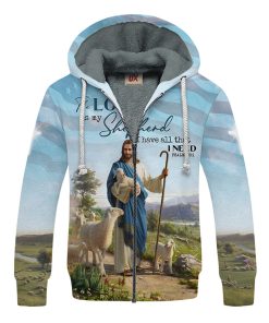 GOD NVGO141 Premium Heavy Fleece Zip Hoodie GOD NVGO141 Premium Heavy Fleece Zip Hoodie