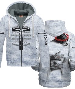 GOD HBLTGO97 Premium Heavy Fleece Zip Hoodie GOD HBLTGO97 Premium Heavy Fleece Zip Hoodie