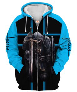 Premium Microfleece Zipper Hoodie – Christian Faith Apparel | GOD HBLTGO100
