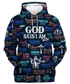 Christian Premium Microfleece Hoodie | Faith-Inspired Apparel HBLTGO102
