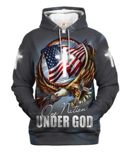Christian Premium Microfleece Hoodie | Faith-Inspired Apparel NVGO147