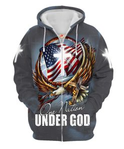 Premium Microfleece Zipper Hoodie – Christian Faith Apparel | god NVGO147 Premium Microfleece Zipper Hoodie – Christian Faith Apparel | god NVGO147