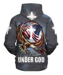 Christian Premium Microfleece Hoodie | Faith-Inspired Apparel NVGO147
