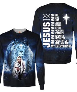 GOD NVGO149 Premium Microfleece Sweatshirt GOD NVGO149 Premium Microfleece Sweatshirt