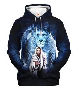 Christian Premium Microfleece Hoodie | Faith-Inspired Apparel NVGO149