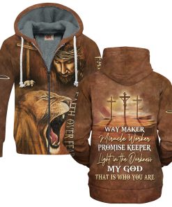 GOD HBLTGO111 Premium Heavy Fleece Zip Hoodie GOD HBLTGO111 Premium Heavy Fleece Zip Hoodie