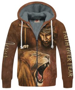 GOD HBLTGO111 Premium Heavy Fleece Zip Hoodie