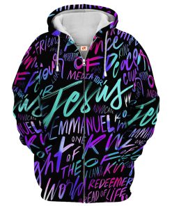 Premium Microfleece Zipper Hoodie – Christian Faith Apparel | GOD TTGO159