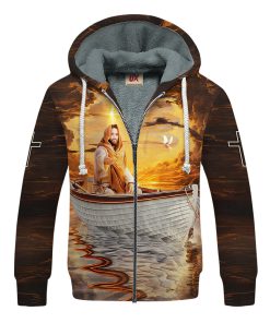 GOD NVGO157 Premium Heavy Fleece Zip Hoodie GOD NVGO157 Premium Heavy Fleece Zip Hoodie