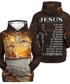 Christian Premium Microfleece Hoodie | Faith-Inspired Apparel NVGO157