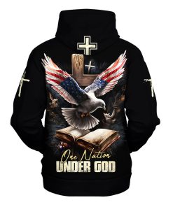 Christian Premium Microfleece Hoodie | Faith-Inspired Apparel NVGO159