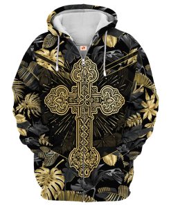 Premium Microfleece Zipper Hoodie – Christian Faith Apparel | GOD TTGO157