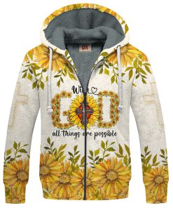 GOD TTGO165 Premium Heavy Fleece Zip Hoodie GOD TTGO165 Premium Heavy Fleece Zip Hoodie