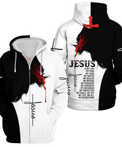 Premium Microfleece Zipper Hoodie – Christian Faith Apparel | GOD LSNGO37 Premium Microfleece Zipper Hoodie – Christian Faith Apparel | GOD LSNGO37