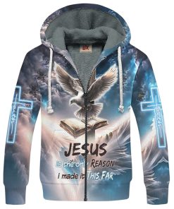 GOD HBLTGO122 Premium Heavy Fleece Zip Hoodie GOD HBLTGO122 Premium Heavy Fleece Zip Hoodie