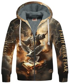 GOD HBLTGO123 Premium Heavy Fleece Zip Hoodie GOD HBLTGO123 Premium Heavy Fleece Zip Hoodie
