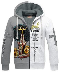 GOD LTGO392 Premium Heavy Fleece Zip Hoodie GOD LTGO392 Premium Heavy Fleece Zip Hoodie
