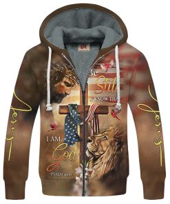 GOD HBLTGO141 Premium Heavy Fleece Zip Hoodie GOD HBLTGO141 Premium Heavy Fleece Zip Hoodie