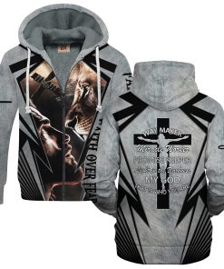 GOD HBLTGO142 Premium Heavy Fleece Zip Hoodie GOD HBLTGO142 Premium Heavy Fleece Zip Hoodie