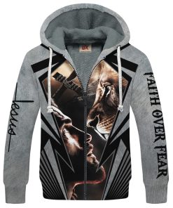 GOD HBLTGO142 Premium Heavy Fleece Zip Hoodie