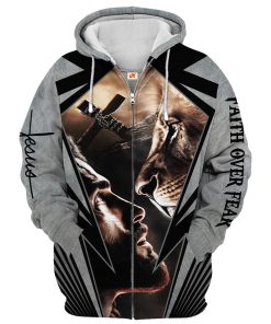 Premium Microfleece Zipper Hoodie – Christian Faith Apparel | GOD HBLTGO142